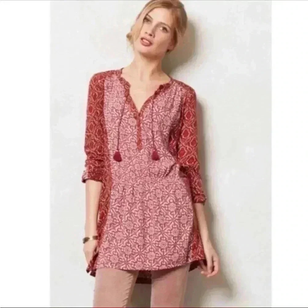 Anthropologie Akemi + Kin Humboldt Tunic Dress size Medium